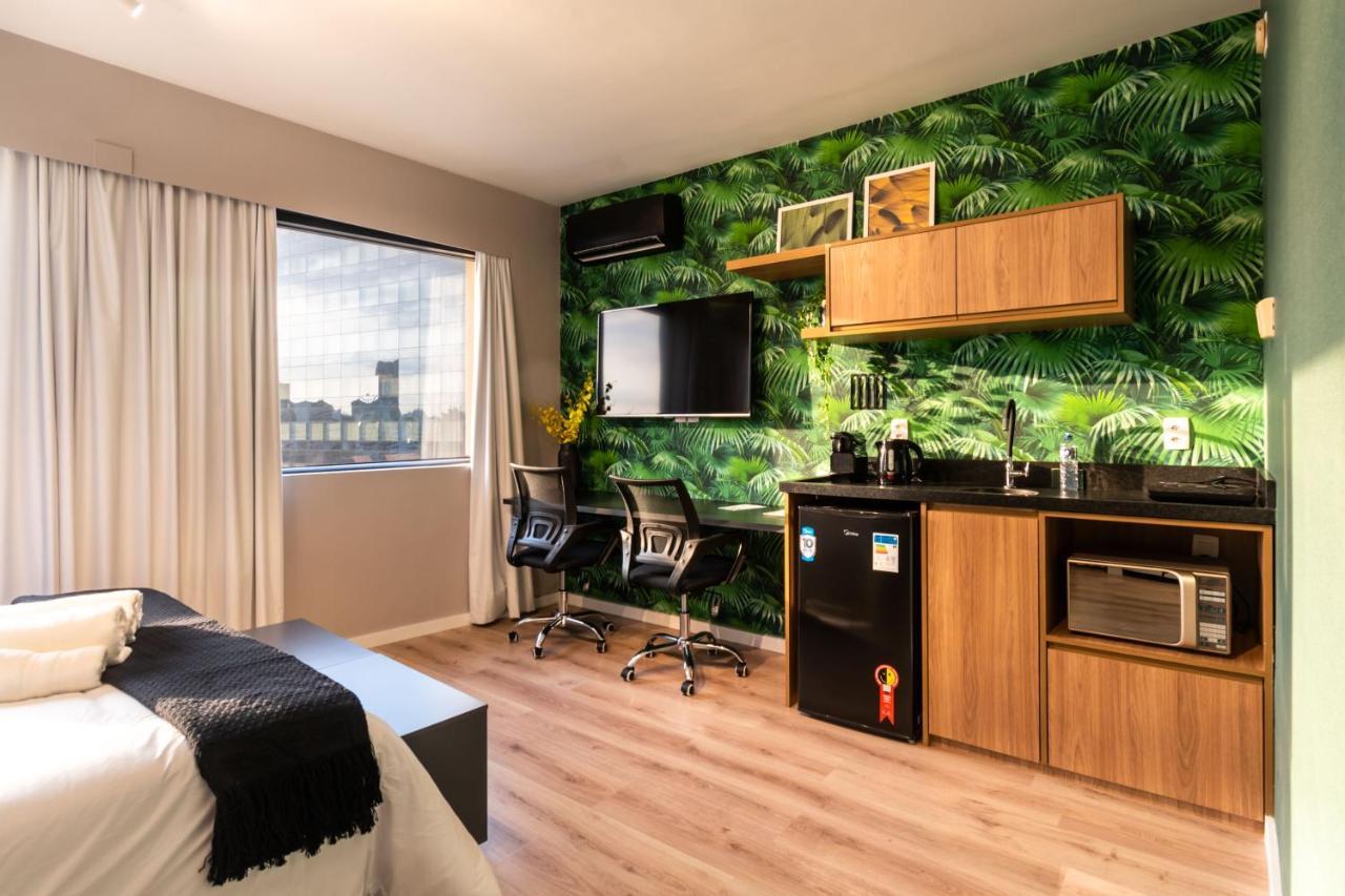 Flat Faria Lima Conforto Com Localizacao Privilegiada Em Pinheiros サンパウロ エクステリア 写真