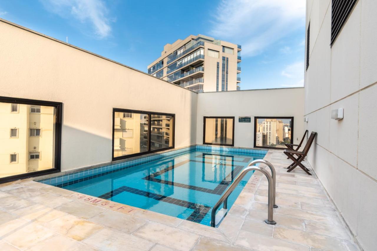 Flat Faria Lima Conforto Com Localizacao Privilegiada Em Pinheiros サンパウロ エクステリア 写真
